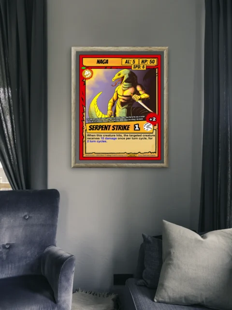 Naga Gallery Canvas Print from Ward TCG