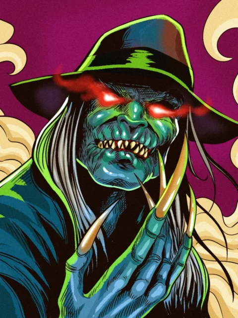 Alternative view of Nightmare Claw Art Gallery Canvas Print from Ward TCG