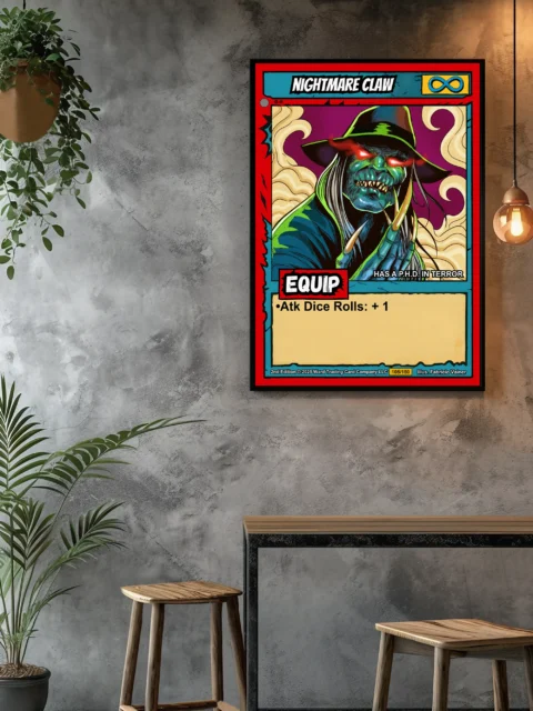 Nightmare Claw Gallery Canvas Print from Ward TCG