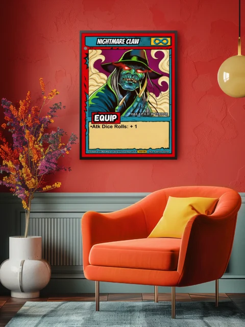 Nightmare Claw Gallery Canvas Print from Ward TCG