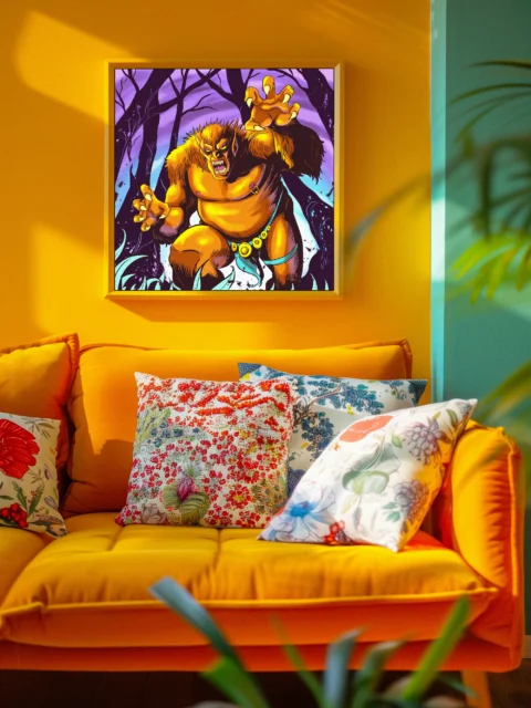 Ogre Art Gallery Canvas Print from Ward TCG