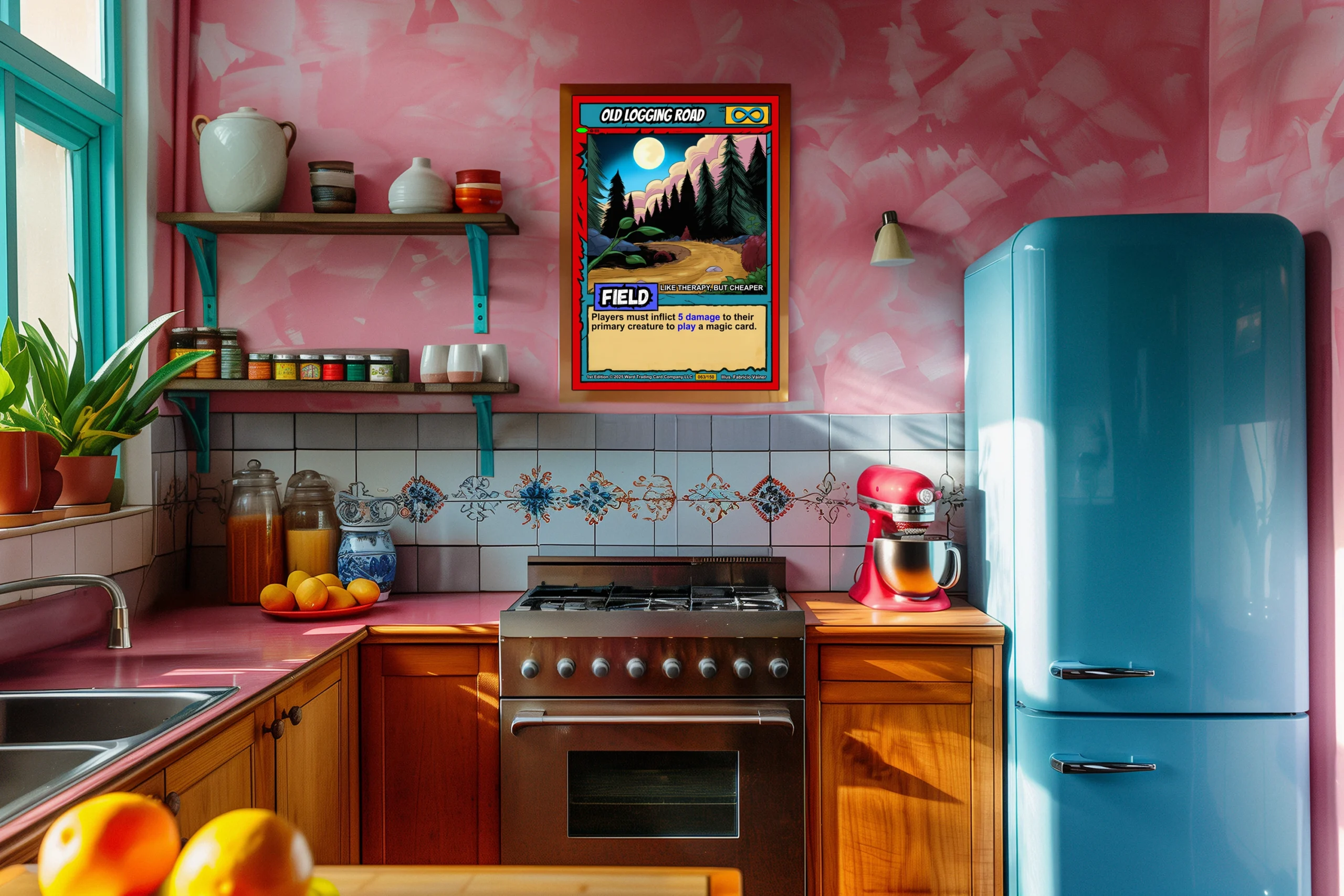 Old Logging Road Fine Art Canvas from Ward TCG - Image 3