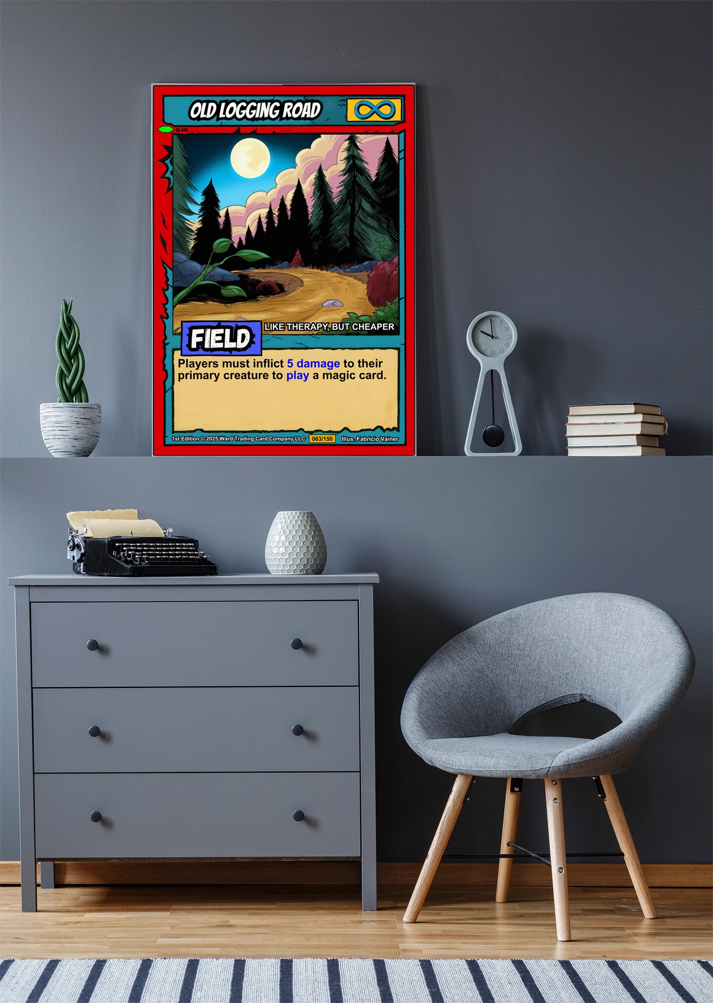 Old Logging Road Fine Art Canvas from Ward TCG - Image 4