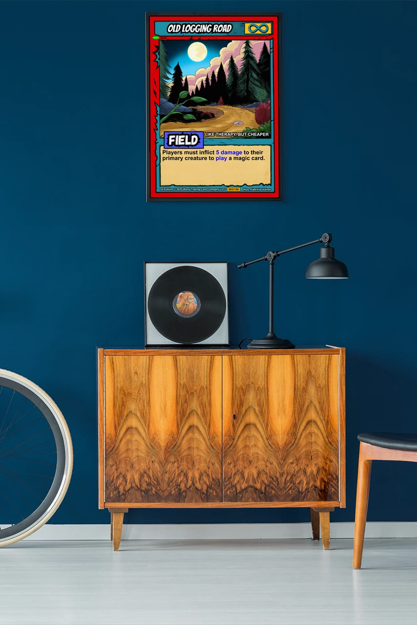 Old Logging Road Fine Art Canvas from Ward TCG - Image 5