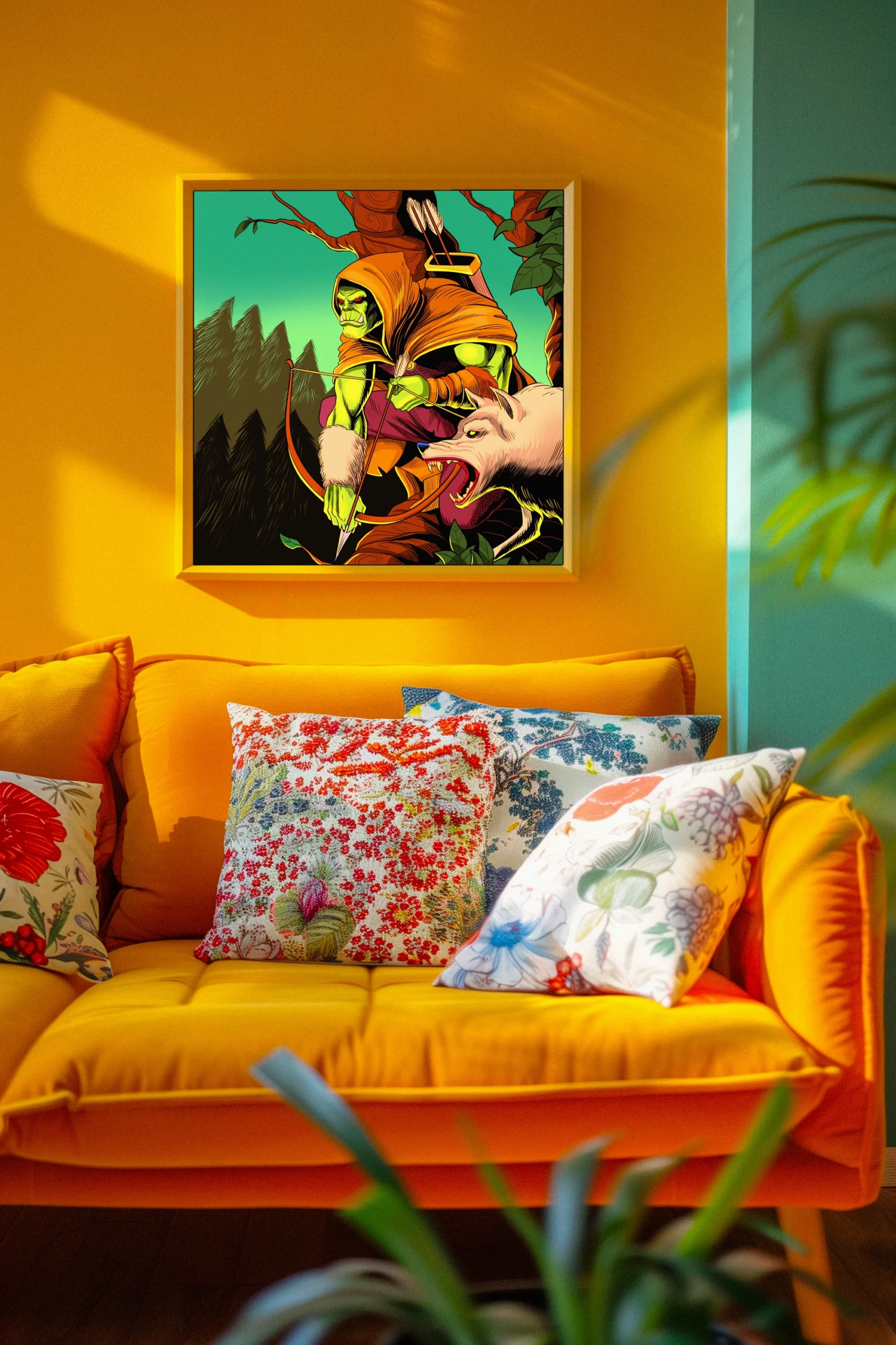 Orc Hunter Art Fantasy Art Print from Ward TCG - Image 5