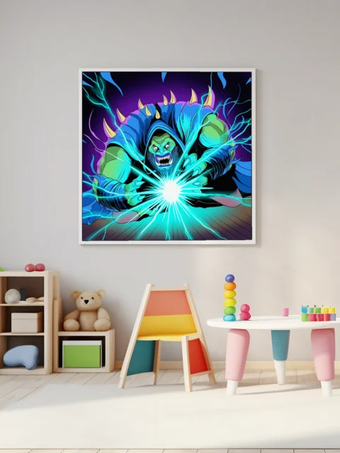 Orc Magic Art Canvas Wall Art from Ward TCG