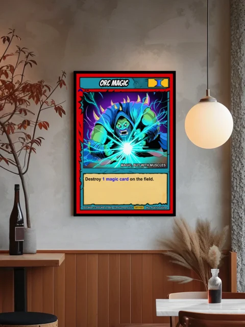 Orc Magic Gallery Archival Print from Ward TCG