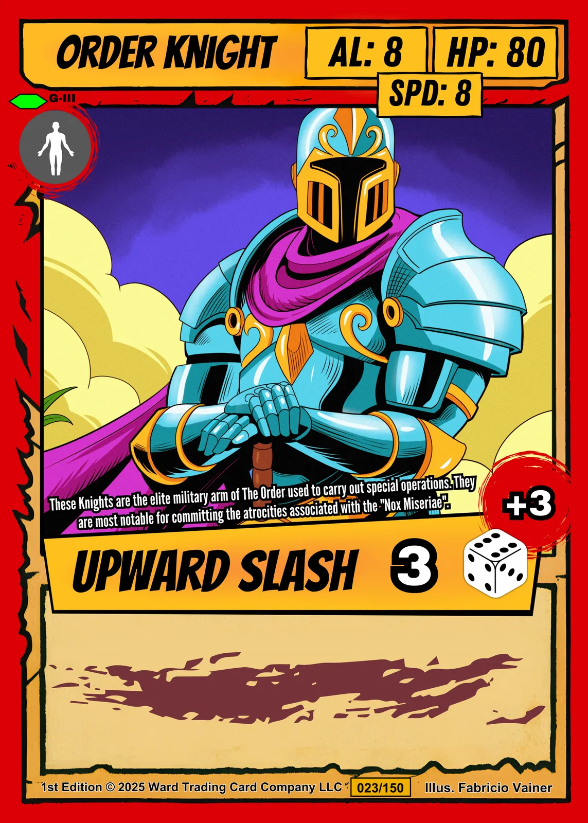 Order Knight Fantasy Canvas Artwork from Ward TCG - Image 2