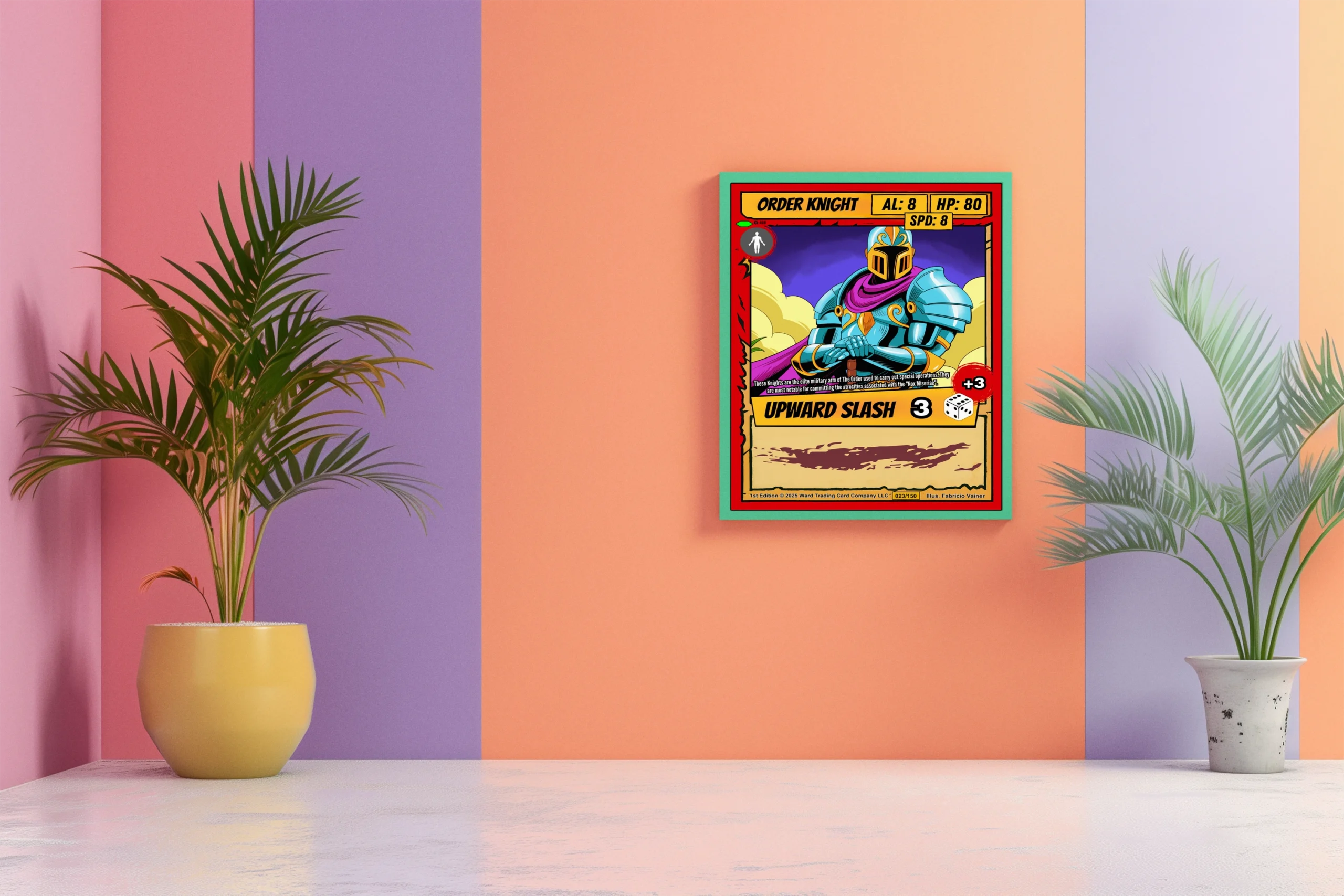 Order Knight Fantasy Canvas Artwork from Ward TCG - Image 5