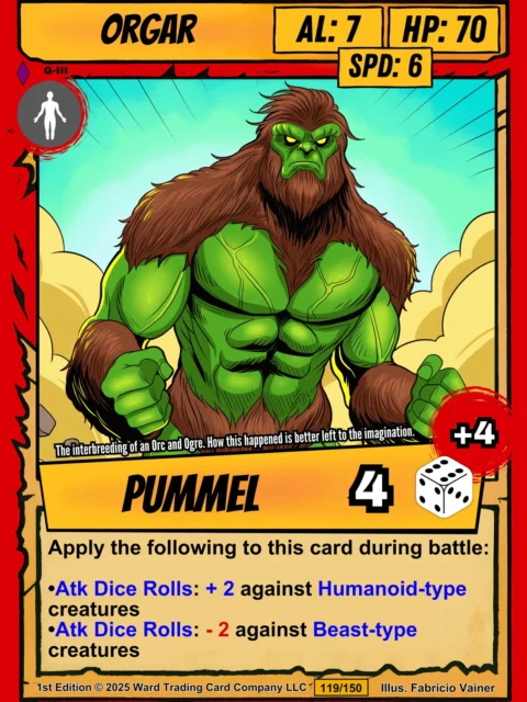 Alternative view of Orgar Fine Art Canvas from Ward TCG