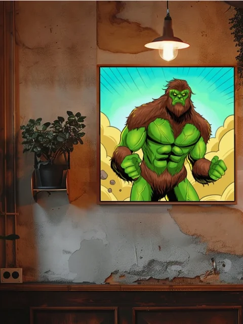 Orgar Art Fantasy Canvas Artwork from Ward TCG