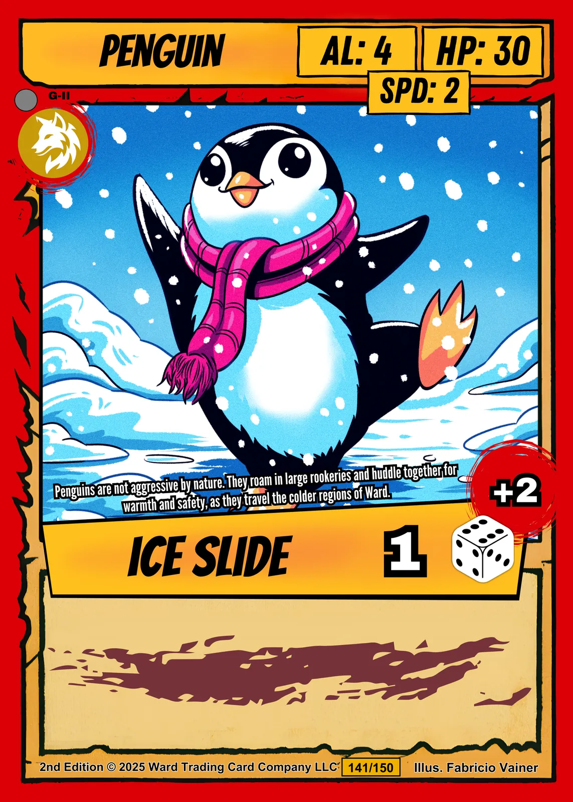 Penguin Fantasy Canvas Artwork from Ward TCG - Image 2