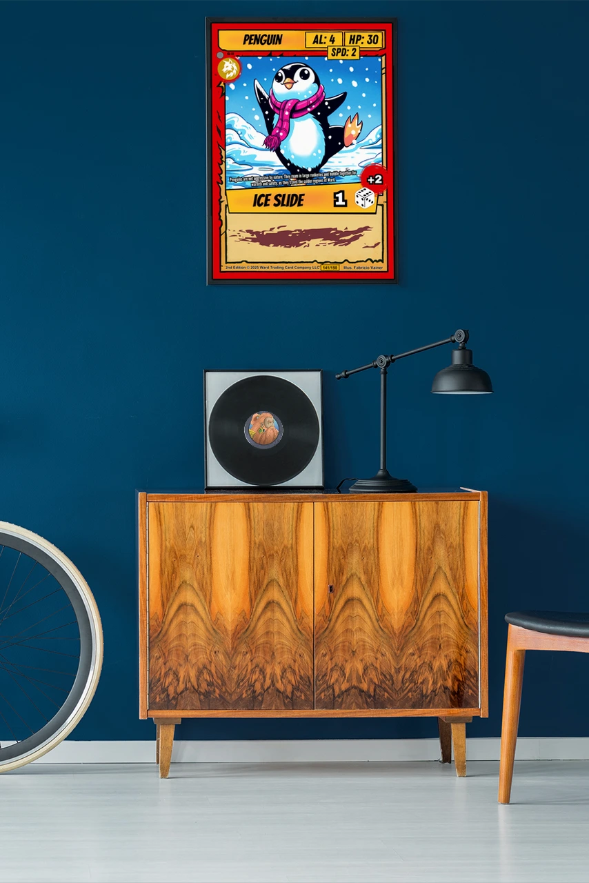 Penguin Fantasy Canvas Artwork from Ward TCG - Image 5