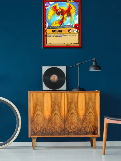 Phoenix Fantasy Art Print from Ward TCG