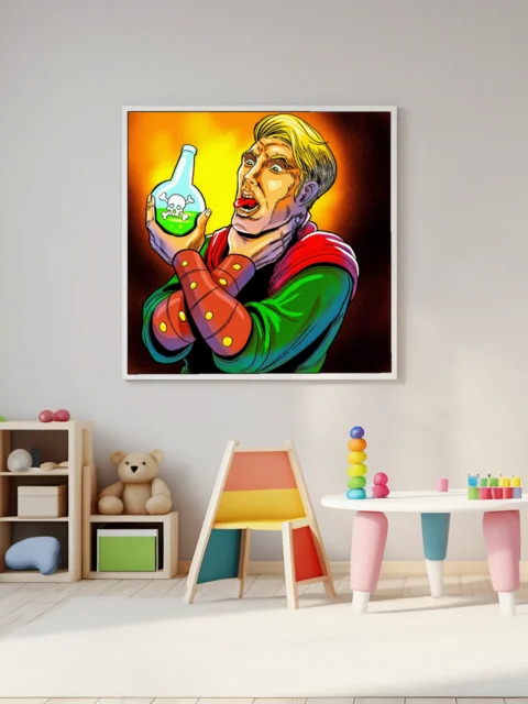 Poisoned Potion Art Canvas Art Print from Ward TCG