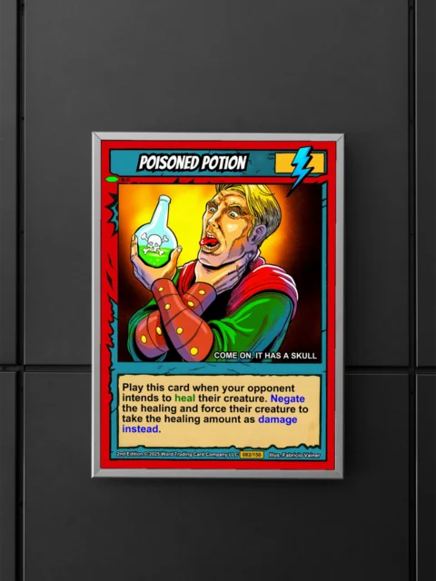 Poisoned Potion Canvas Art Print from Ward TCG