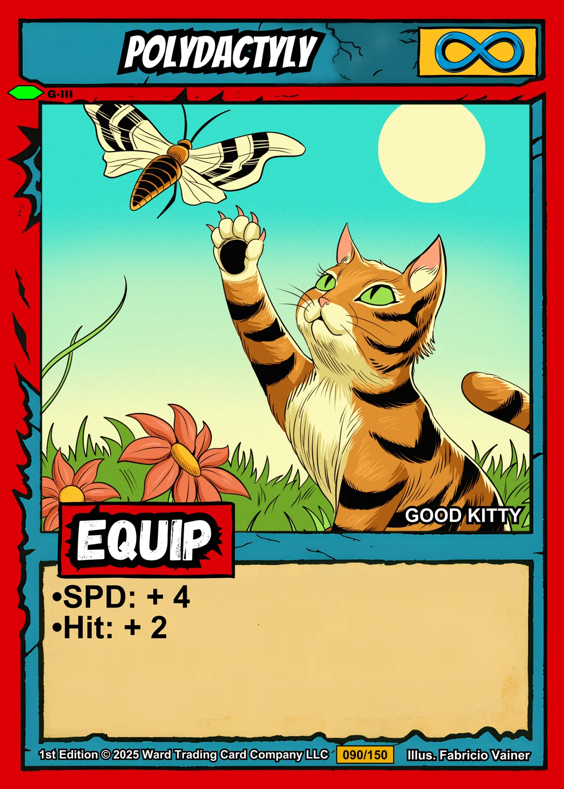 Polydactyly Fantasy Art Print from Ward TCG - Image 2