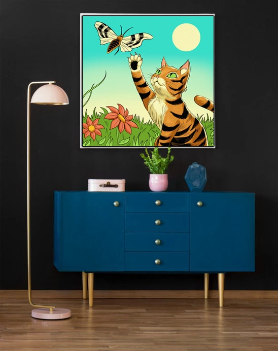 Polydactyly Art Fantasy Art Print from Ward TCG