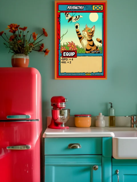 Polydactyly Fantasy Art Print from Ward TCG