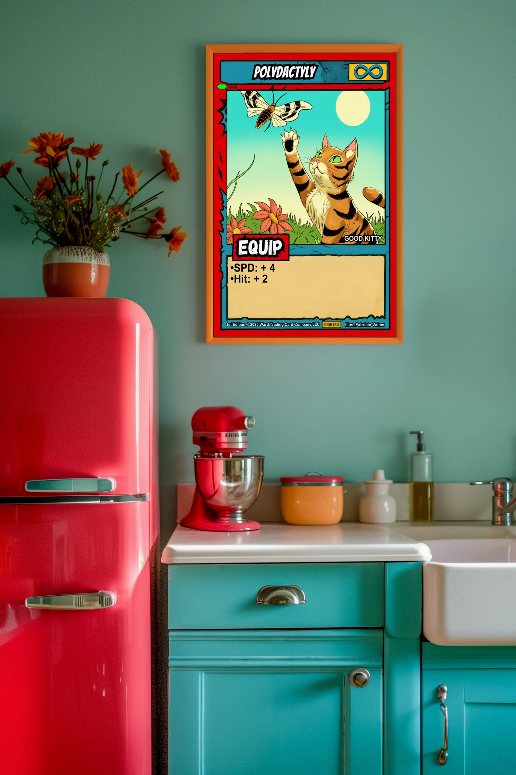 Polydactyly Fantasy Art Print from Ward TCG