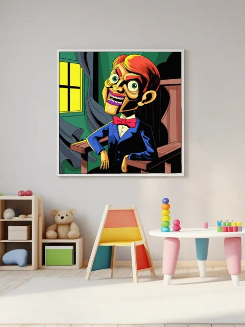 Possessed Dummy Art Canvas Print from Ward TCG