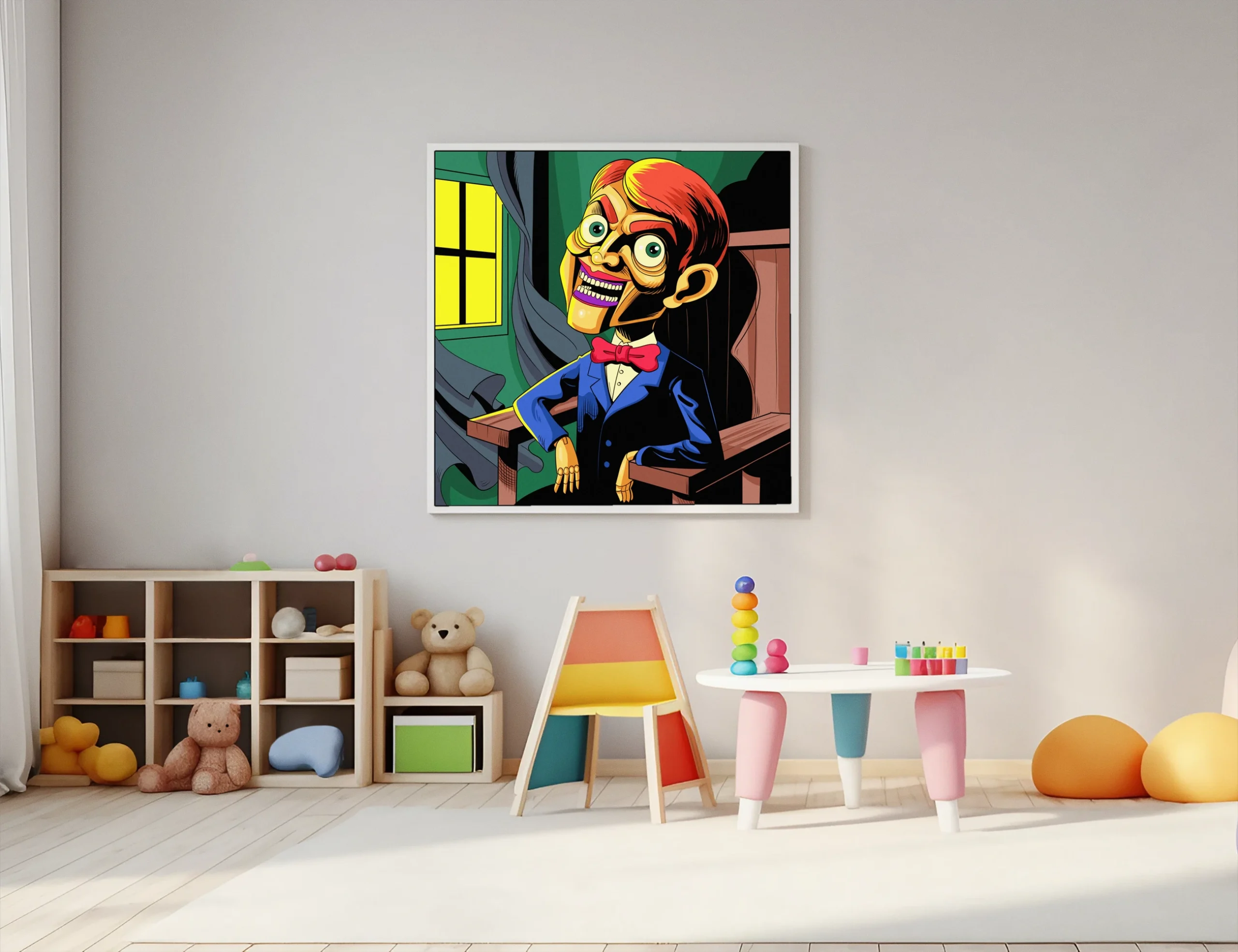 Possessed Dummy Art Canvas Print from Ward TCG