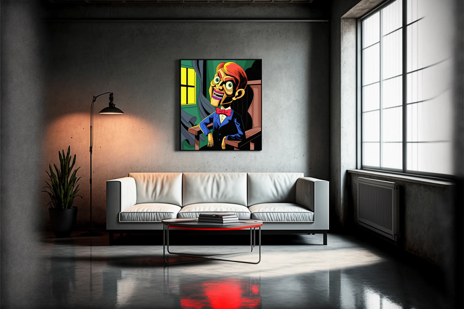 Possessed Dummy Art Canvas Print from Ward TCG - Image 3