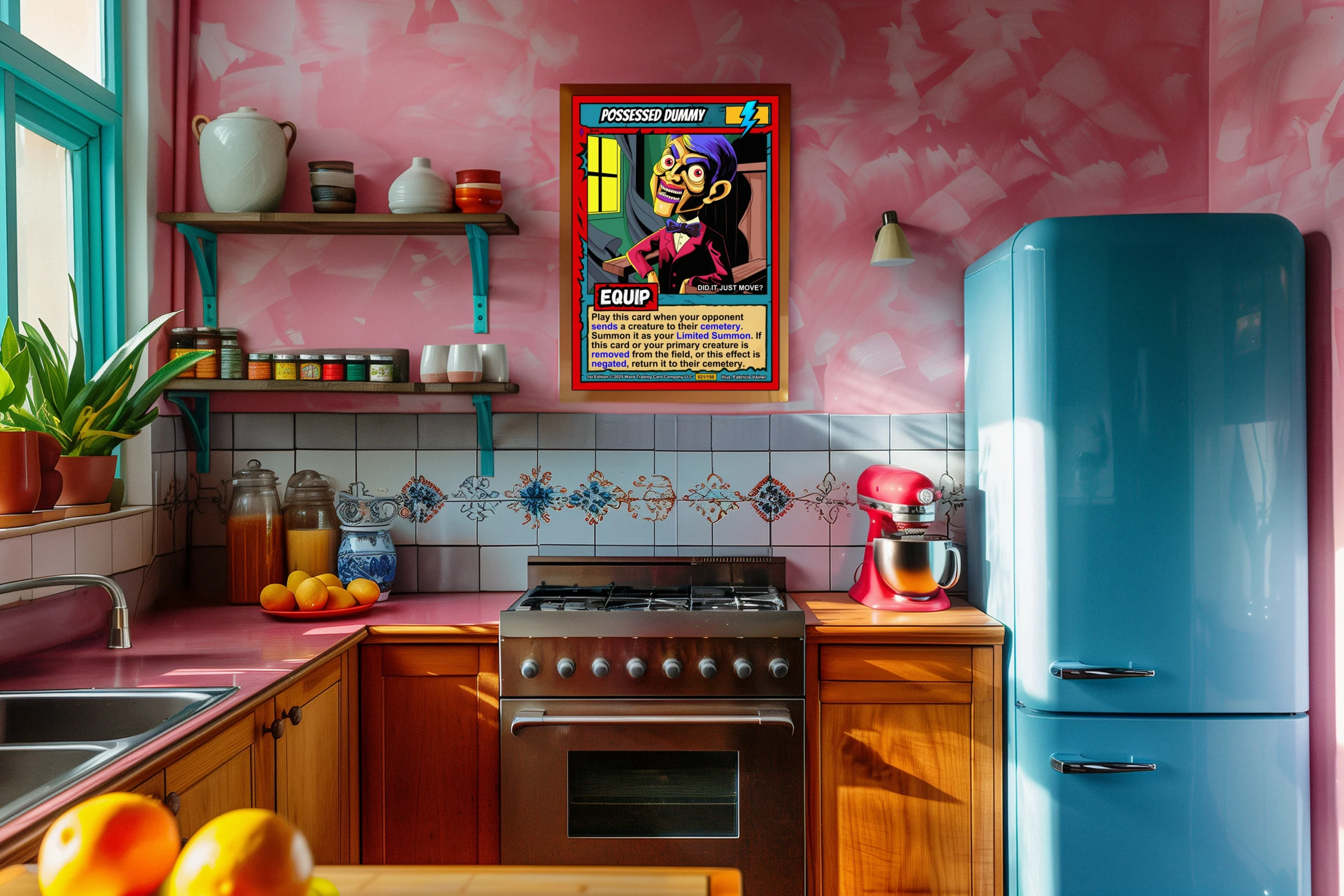 Possessed Dummy Canvas Wall Art from Ward TCG - Image 3