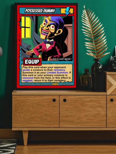 Possessed Dummy Canvas Wall Art from Ward TCG