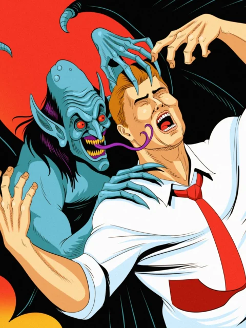 Alternative view of Possession Art Gallery Canvas Print from Ward TCG