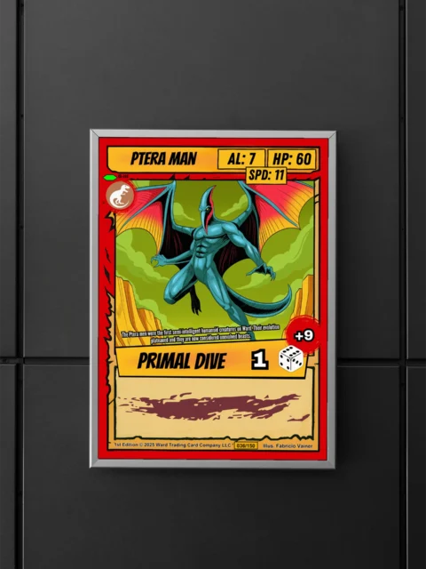 Ptera Man Canvas Print from Ward TCG