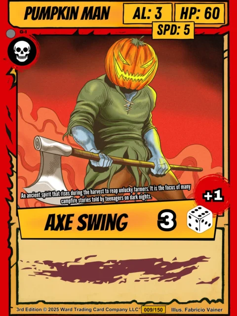 Alternative view of Pumpkin Man Gallery Archival Print from Ward TCG