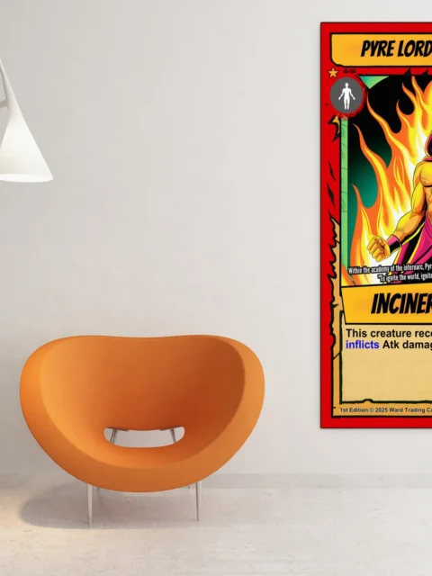 Pyre Lord Gallery Canvas Print from Ward TCG