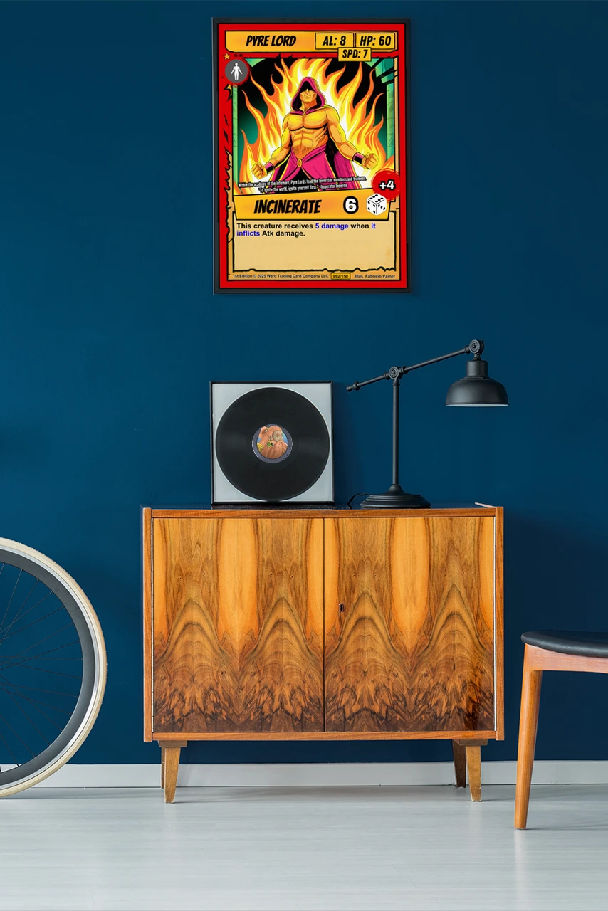 Pyre Lord Gallery Canvas Print from Ward TCG - Image 4