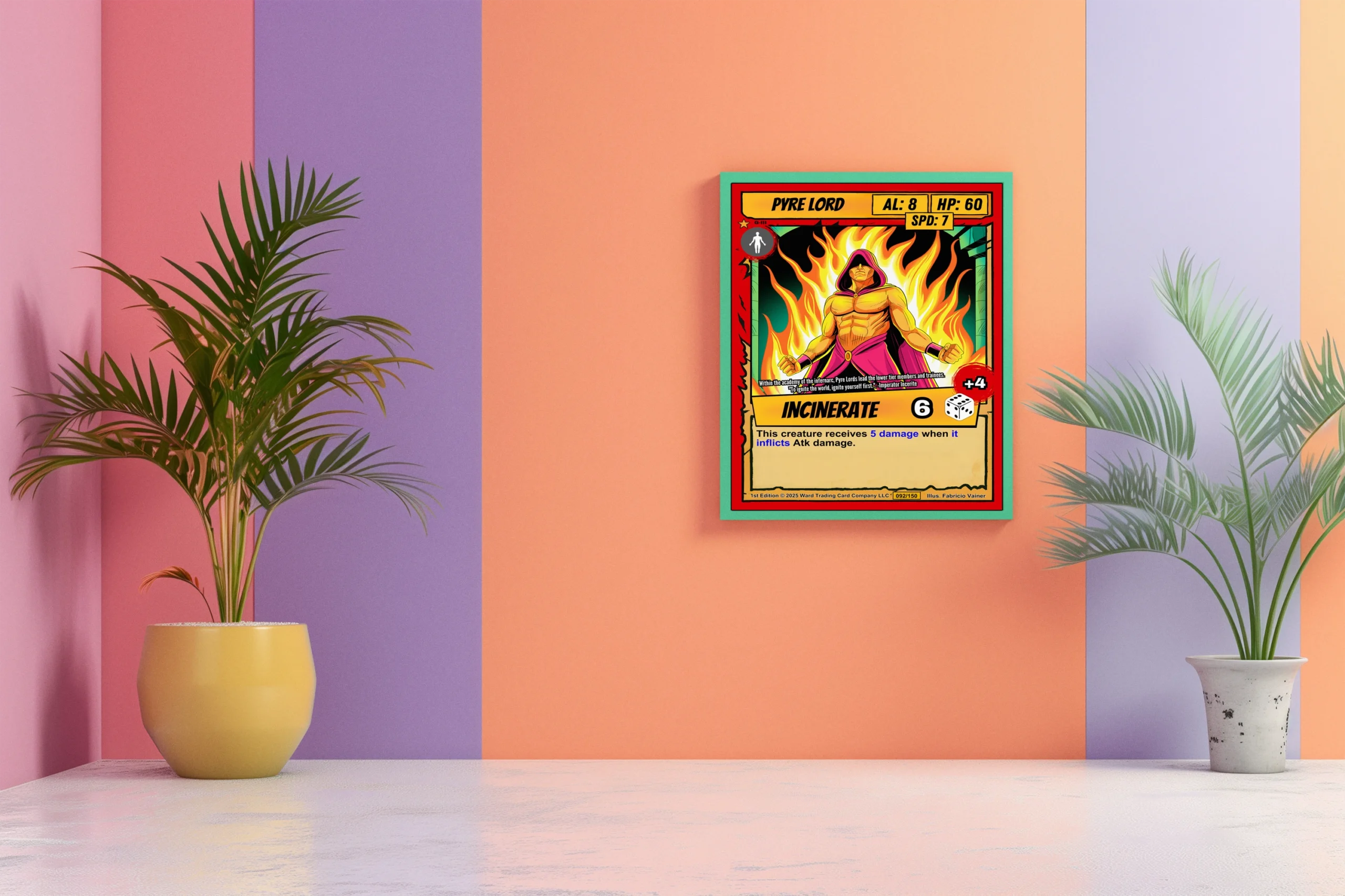 Pyre Lord Gallery Canvas Print from Ward TCG - Image 5