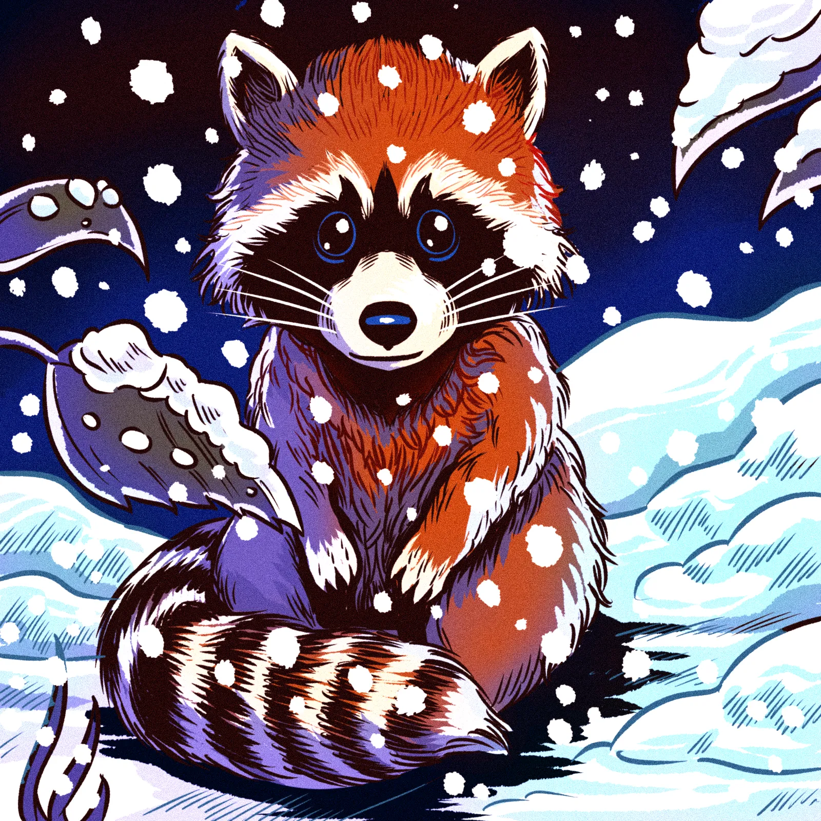 Raccon Art Fantasy Art Print from Ward TCG - Image 2