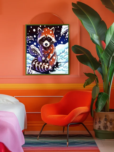 Raccon Art Fantasy Art Print from Ward TCG