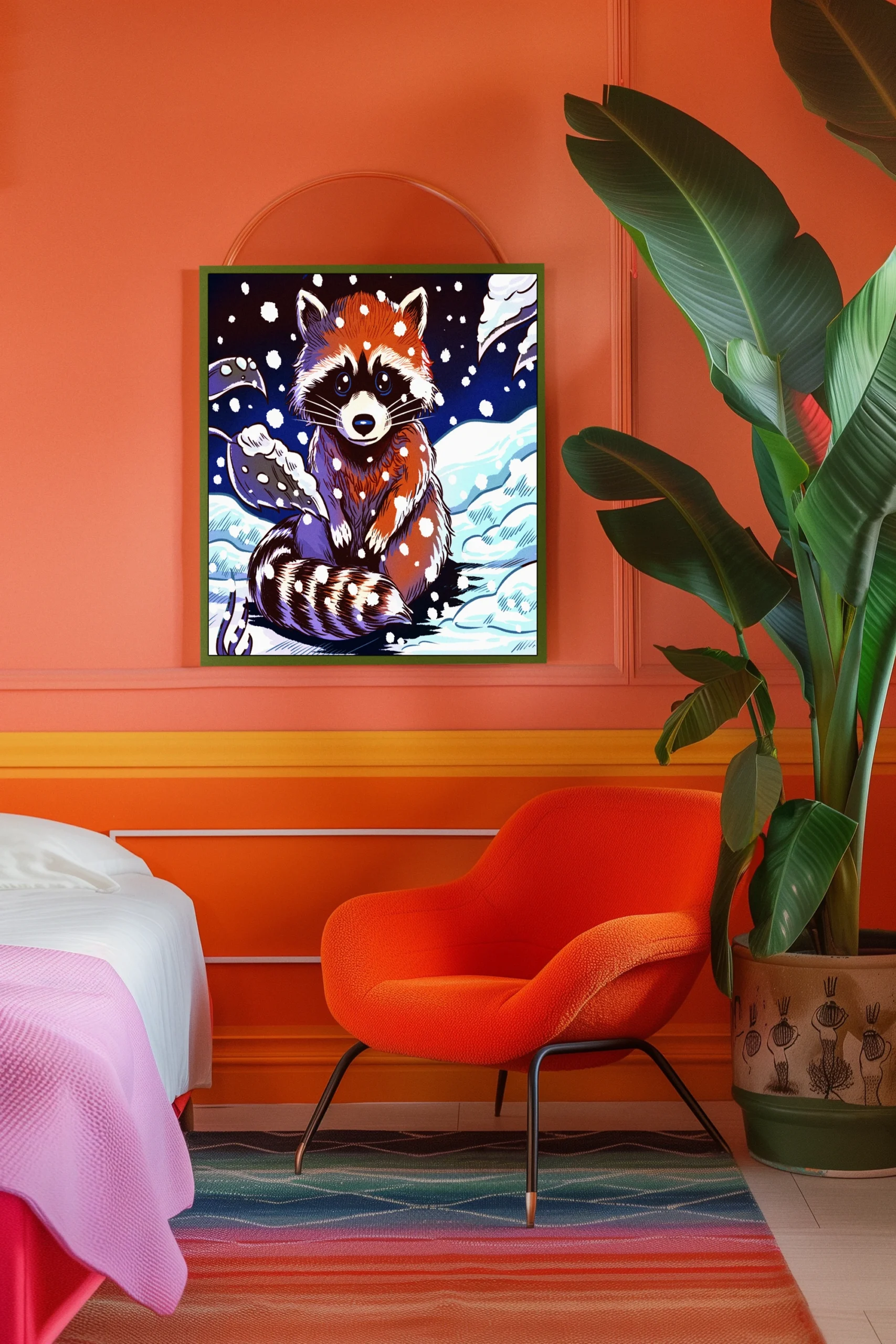 Raccon Art Fantasy Art Print from Ward TCG