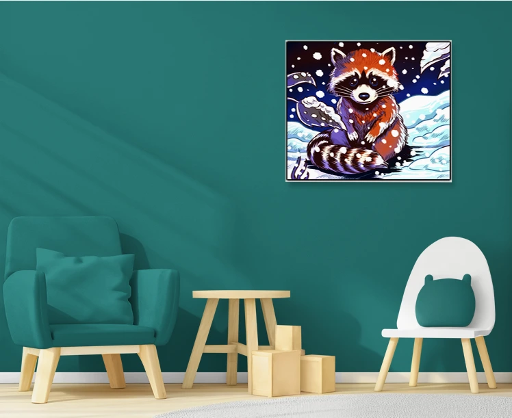 Raccon Art Fantasy Art Print from Ward TCG - Image 4