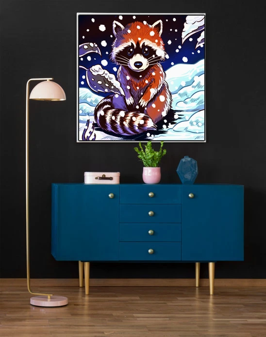 Raccon Art Fantasy Art Print from Ward TCG - Image 5