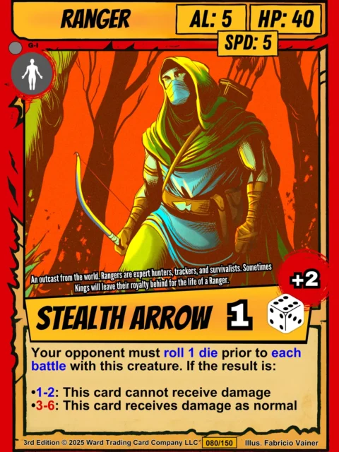 Alternative view of Ranger Canvas Print from Ward TCG