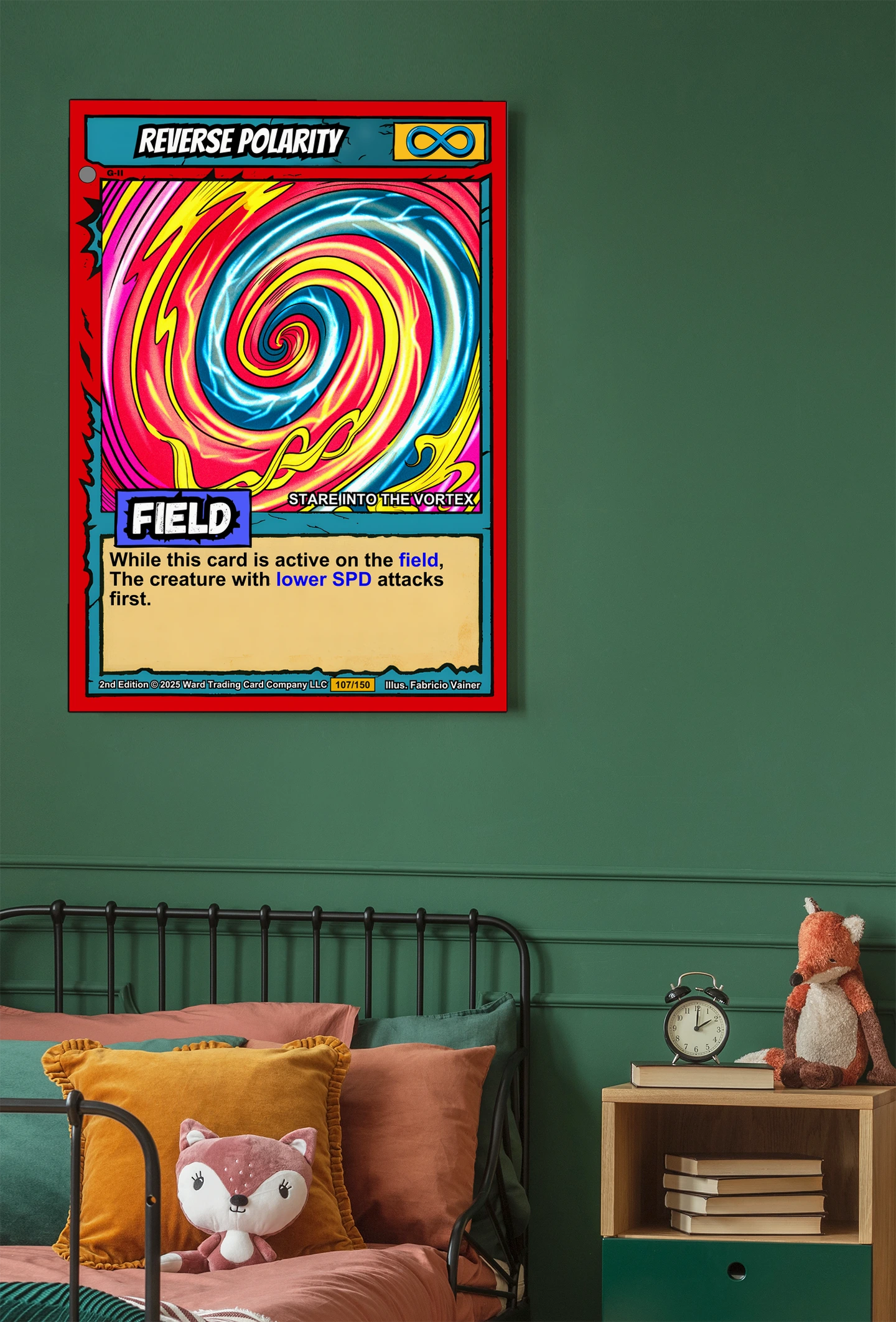 Reverse Polarity Gallery Canvas Print from Ward TCG - Image 3