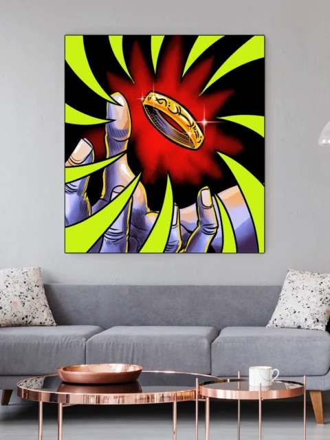 Ring Of Extremes Art Fantasy Canvas Print from Ward TCG