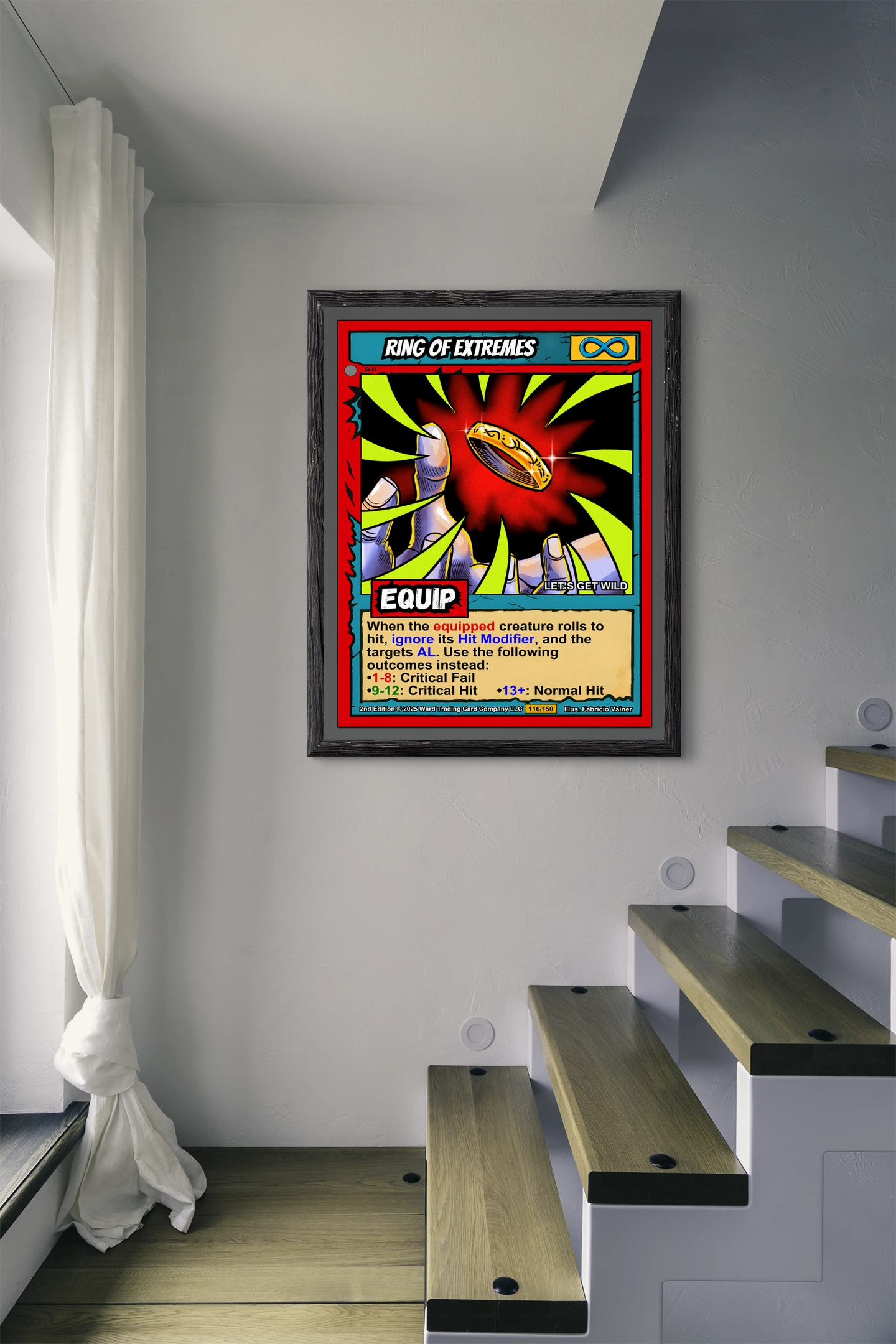 Ring Of Extremes Fantasy Canvas Print from Ward TCG - Image 3