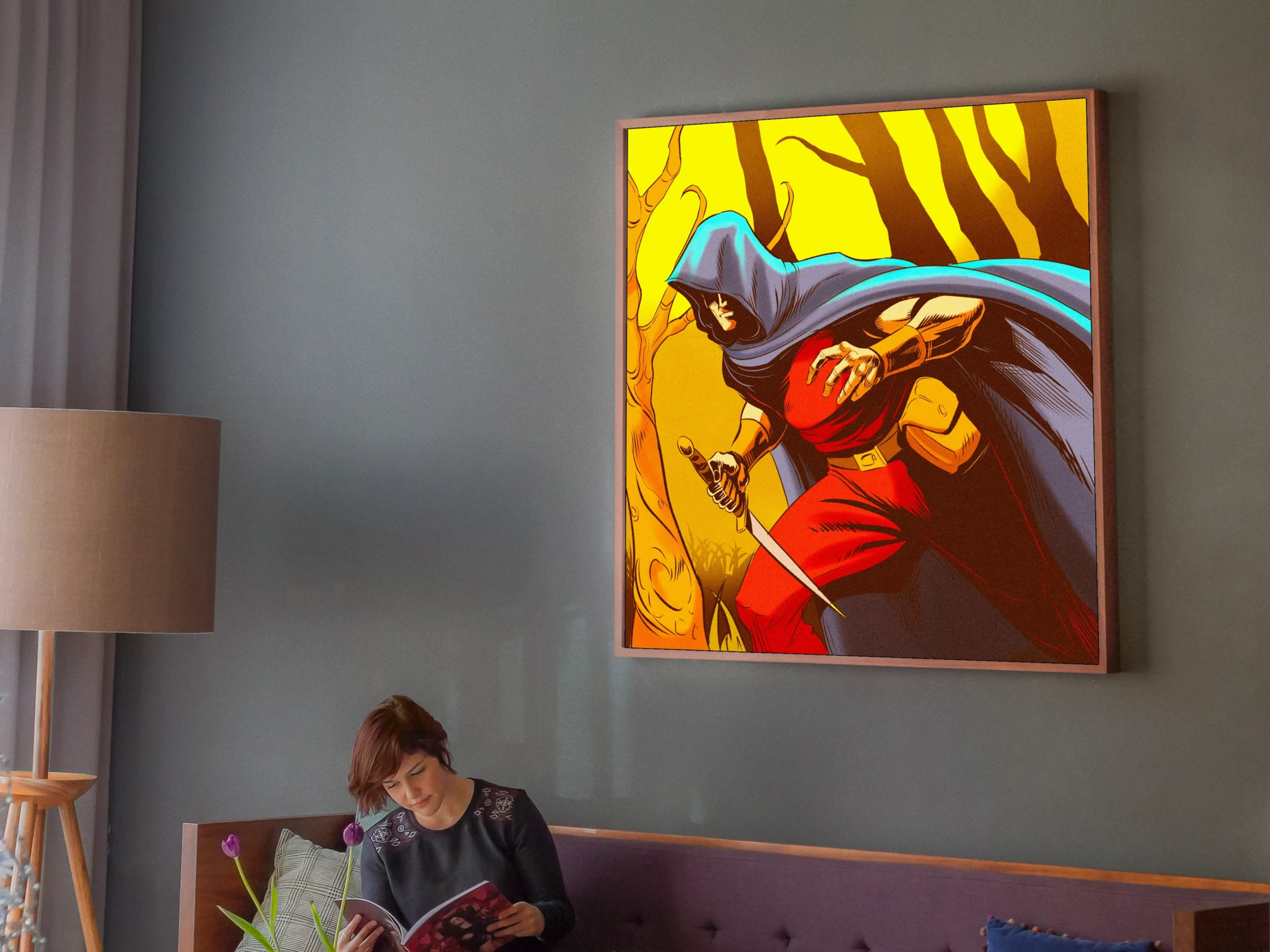 Rogue Art Fine Art Canvas from Ward TCG - Image 4