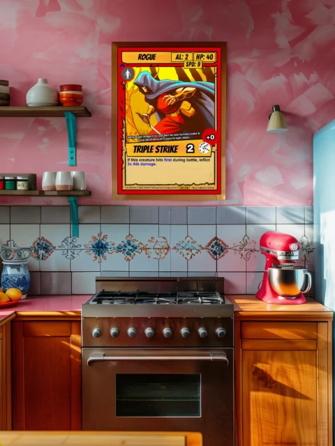 Rogue Fine Art Canvas from Ward TCG