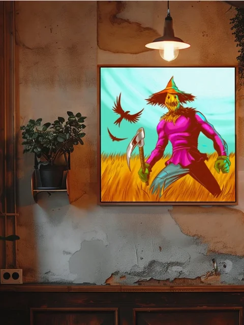 Scarecrow Art Fantasy Wall Art from Ward TCG