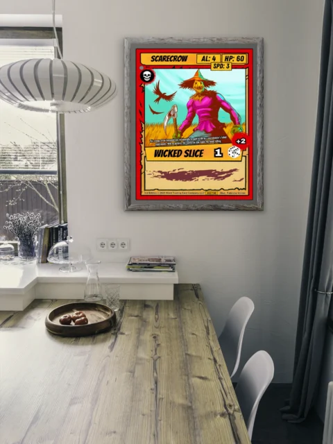 Scarecrow Fantasy Wall Art from Ward TCG