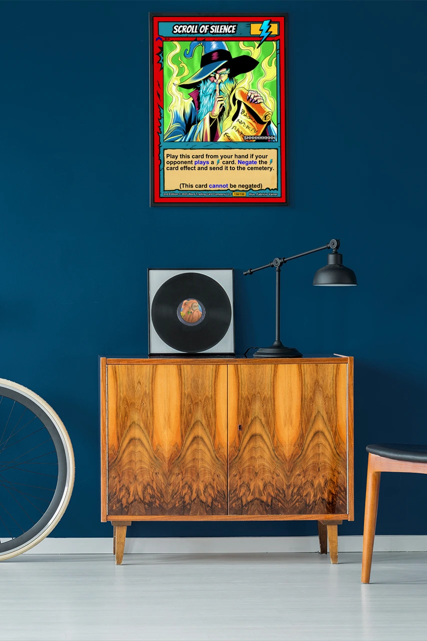 Scroll Of Silence Fine Art Canvas from Ward TCG - Image 4