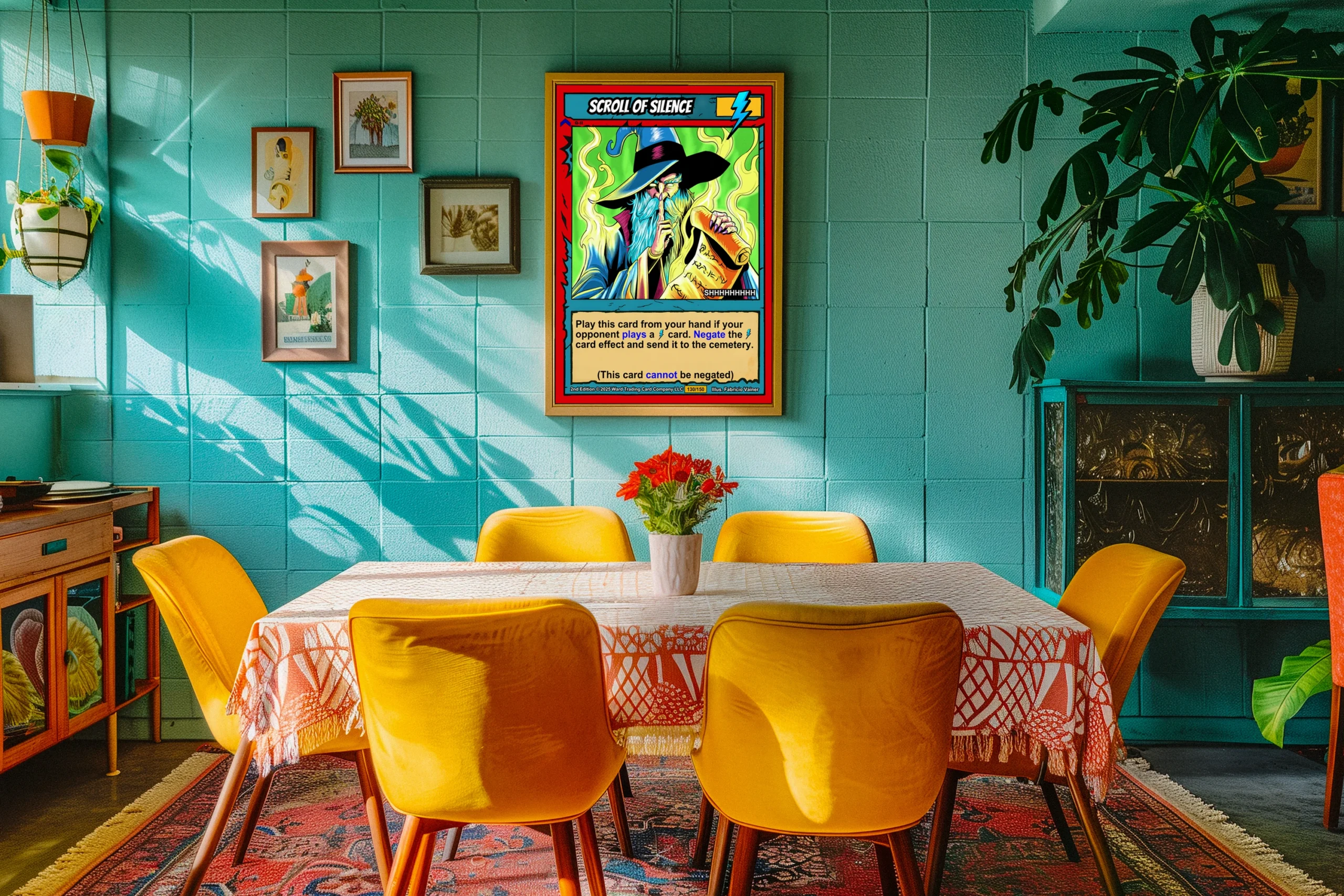 Scroll Of Silence Fine Art Canvas from Ward TCG - Image 5